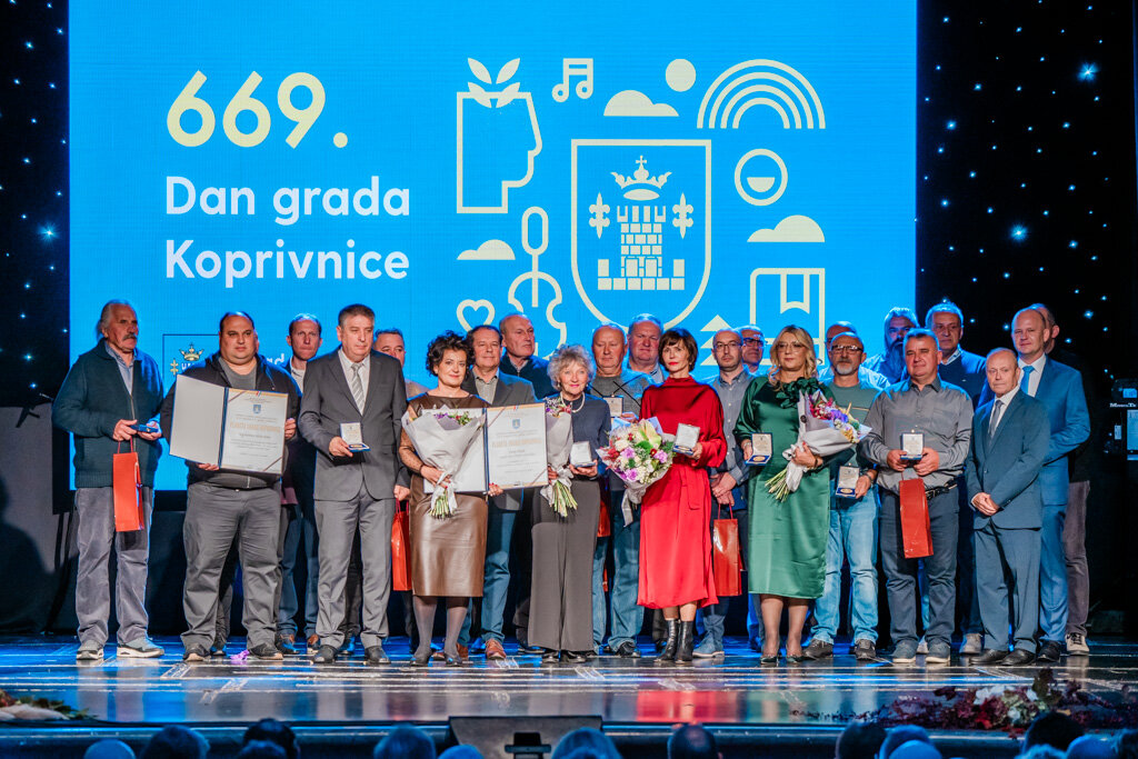 Svečanom sjednicom proslavljen 669. rođendan Koprivnice