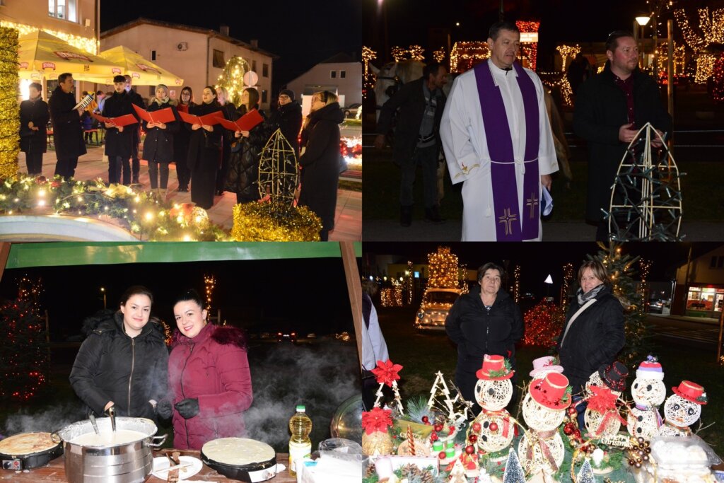 [FOTO/VIDEO] Paljenjem adventske svijeće započeo Advent u Farkaševcu