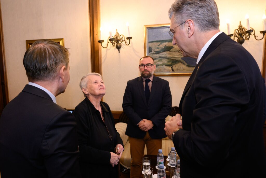 Plenković primio majku francuskog dragovoljca Jean-Michela Nicoliera  