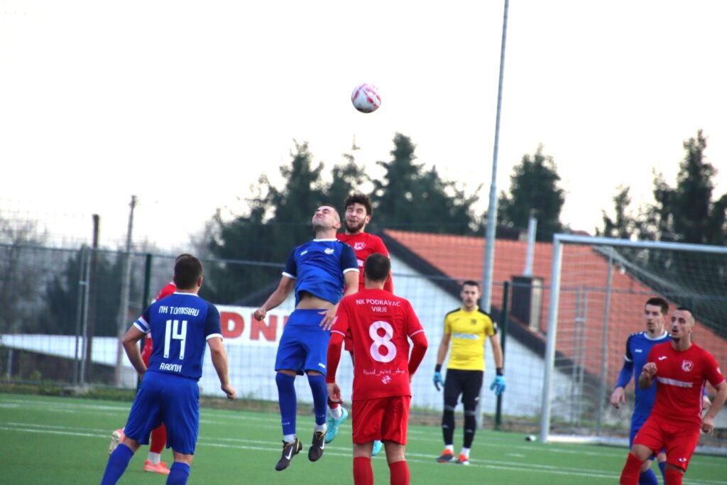 NOGOMET – ELITNA LIGA Tomislav Radnik u drugom poluvremenu slomio otpor Podravca iz Virja