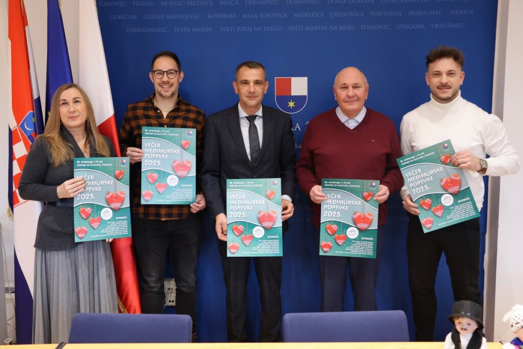 Međimurska županija organizira Večer međimurske popevke