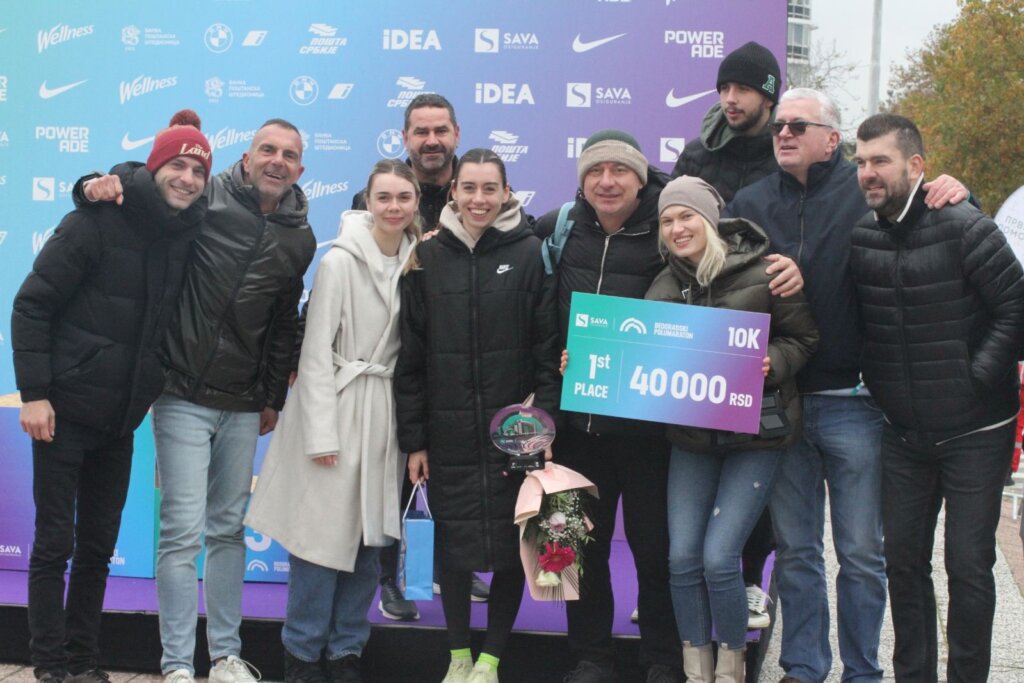 SLAVLJE U BEOGRADU Križevačka atletičarka pobijedila s rekordom staze