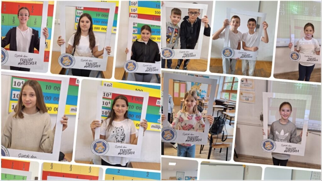 Osnovna škola Đurđevac: Mladi matematičari obilježili Svjetski dan tablice množenja