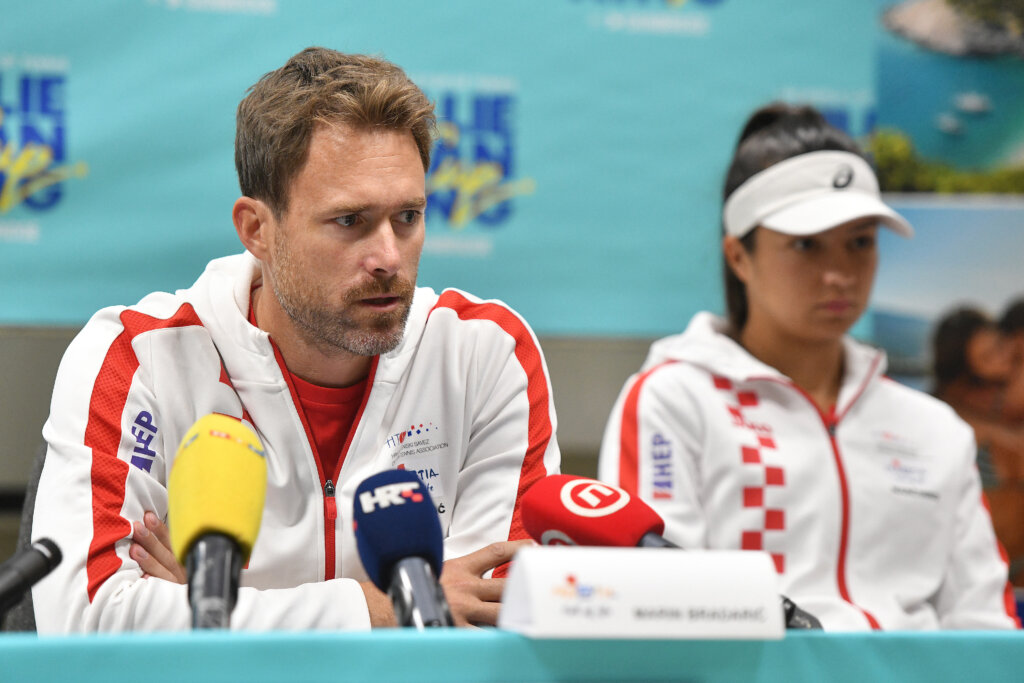 Varaždin: Konferencija Za Medije Hrvatske Teniske Reprezentacije