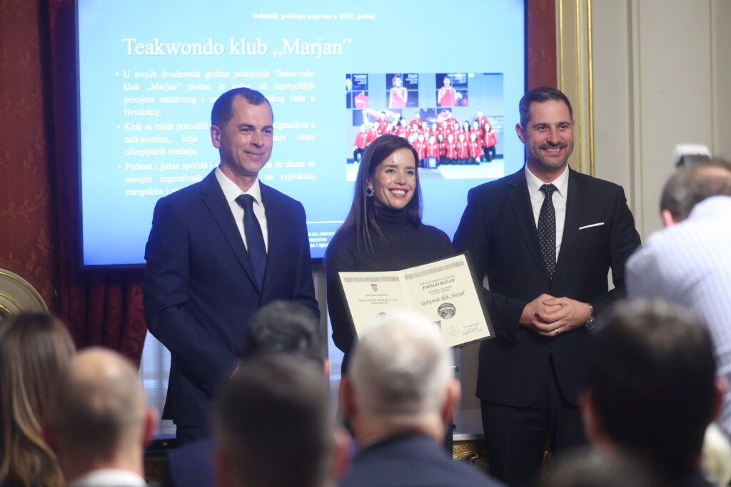 Ministar Glavina uručio Državne nagrade za sport Franjo Bučar