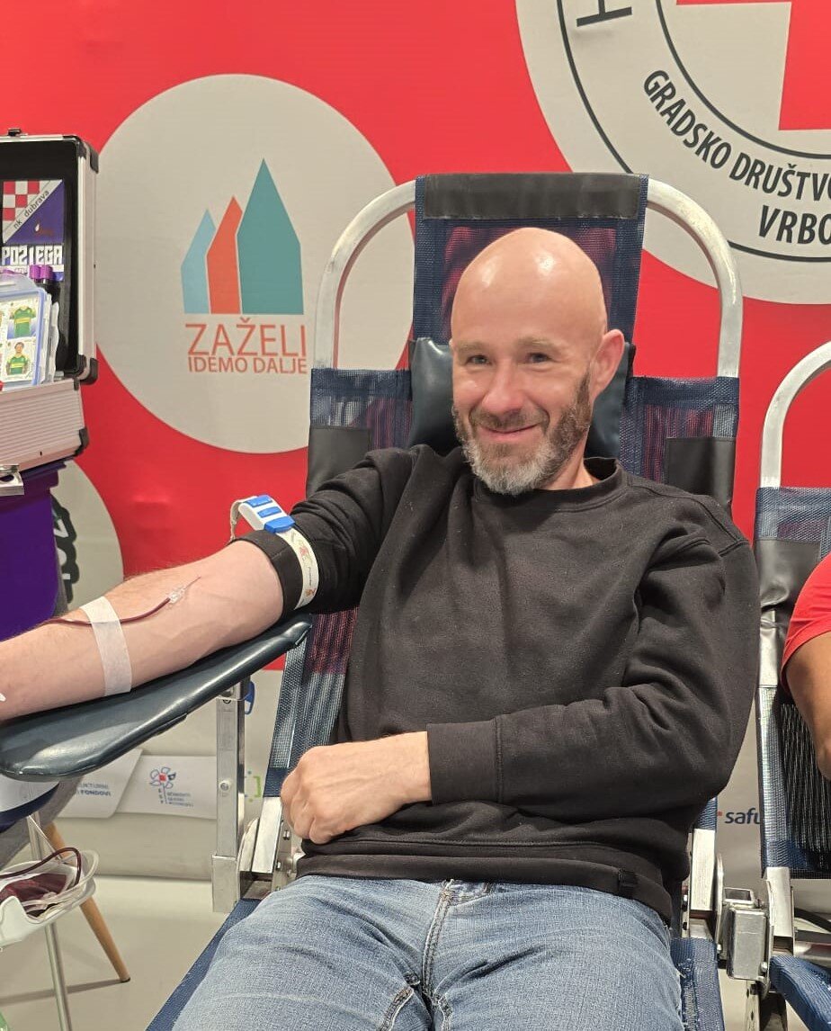 U Vrbovcu počela još jedna akcija darivanja krvi, vrbovečki rekorder je Danijel Sinković
