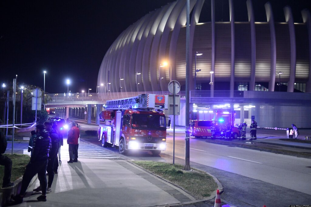 Muškarac kazneno prijavljen zbog požara skladišta u Arena Centru