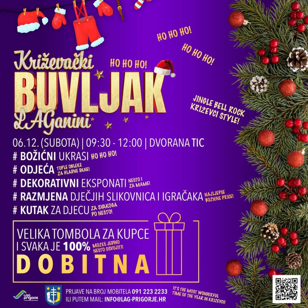 Laganini buvljak uskoro u Križevcima, prijavite se!