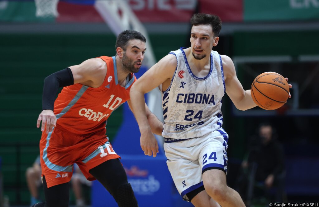 PH košarkaša: Cibona slavila u gradskom derbiju protiv Cedevite