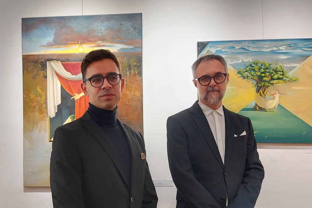 [FOTO] Damjan Abou Aldan priredio četvrtu samostalnu izložbu u Križevcima