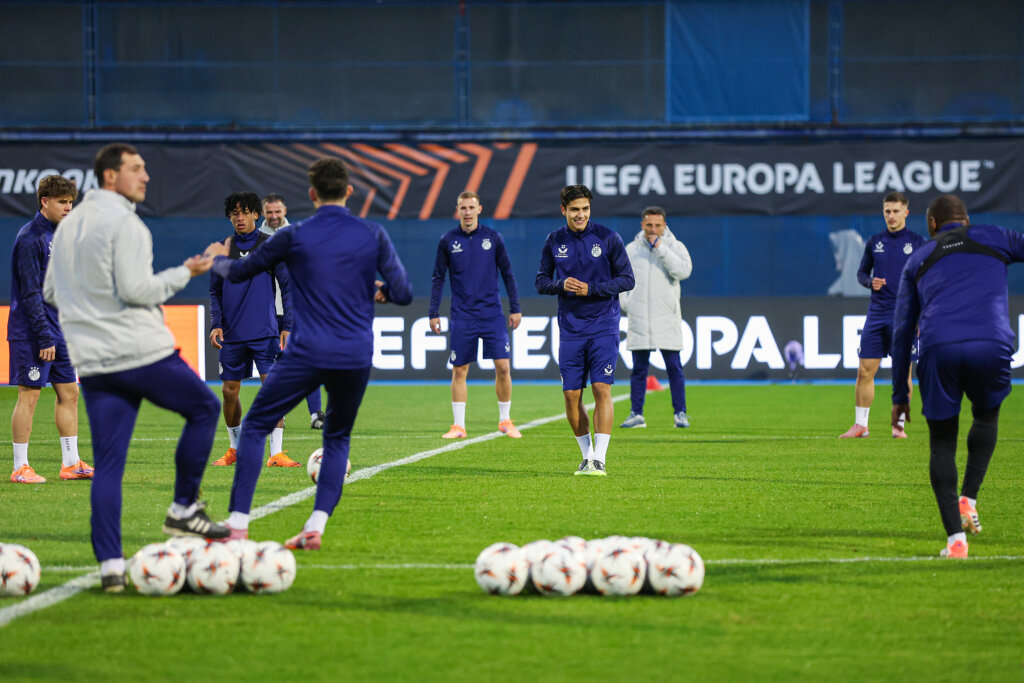 Dinamo trenirao na Maksimiru, Celta u Vigu