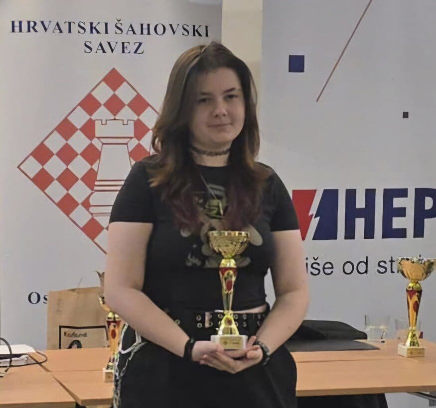 ŠAH Helena Domislović državna doprvakinja