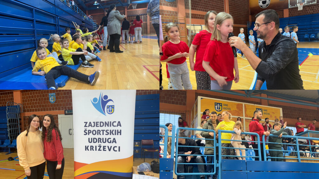 [FOTO/VIDEO] U Križevcima započele 17. Gradske sportske igre vrtićanaca