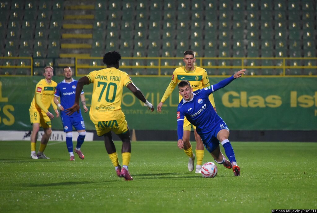 HNL: Istra 1961 u 93. minuti do boda protiv Slaven Belupa