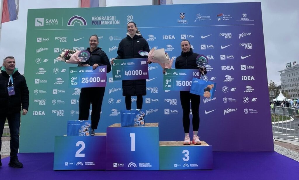 Križevčanka Marcela Jokić pobijedila na Beogradskom polumaratonu