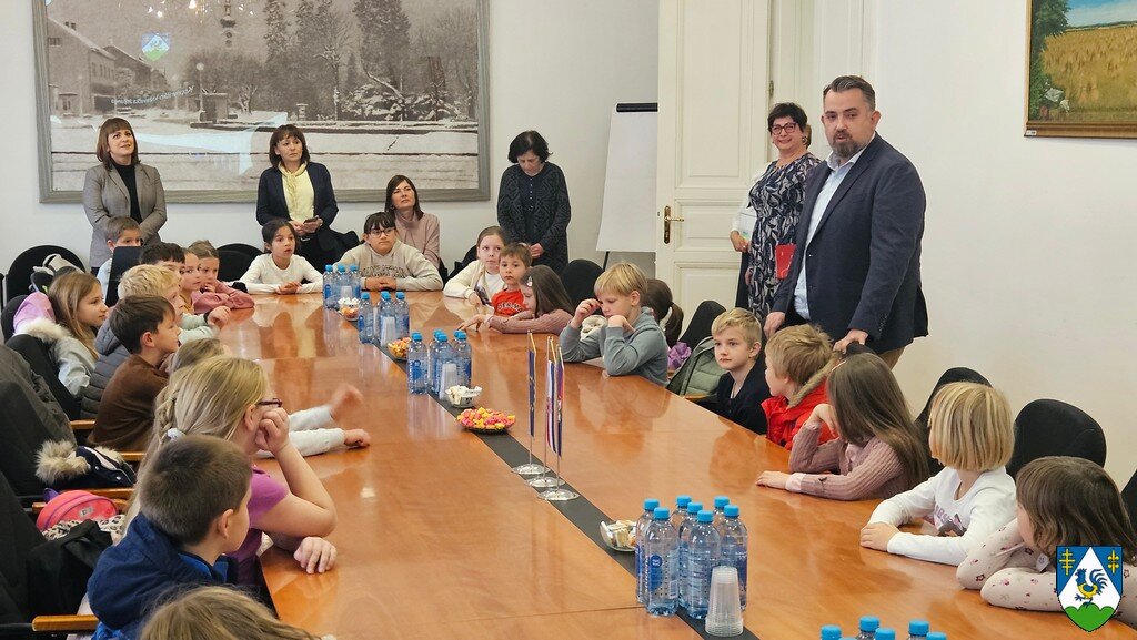 Županijsku upravu posjetili učenici Osnovne škole Legrad