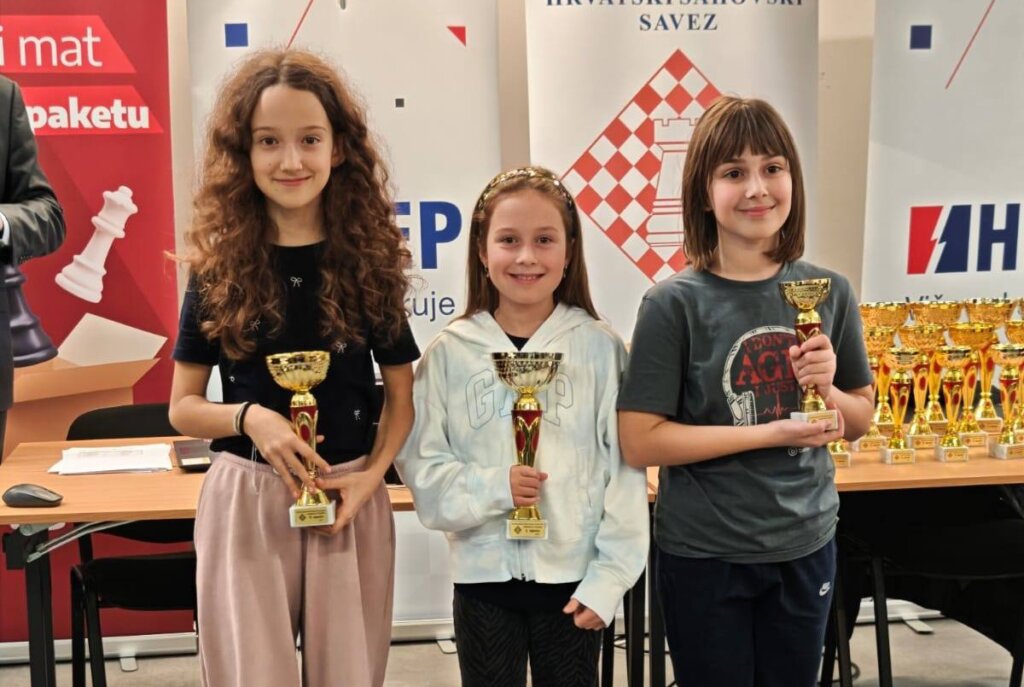 ŠAH Nora Ljaljić – prvakinja Hrvatske u brzopoteznom šahu