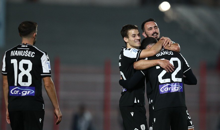 Uvjerljiva pobjeda PAOK-a, asistencija Ivanušeca