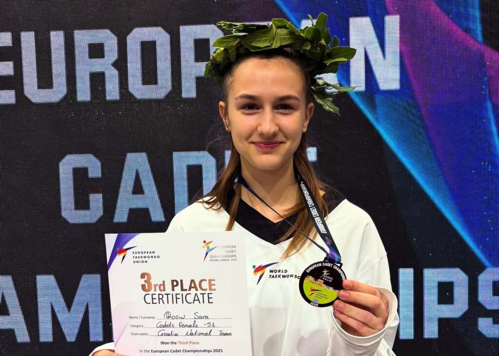 Sara Rogin osvojila broncu na kadetskom taekwondo EP