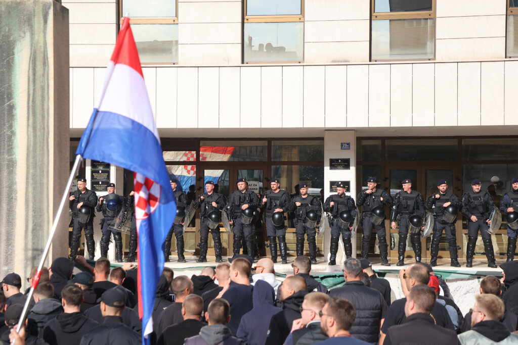 Policija: Prosvjed u Splitu protekao bez incidenata