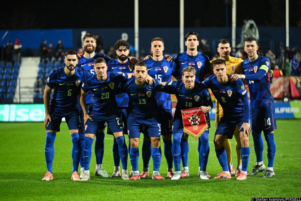 Utakmica Kvalifikacija Za Svjetsko Nogometno Prvenstvo 2026. Crna Gora Hrvatska
