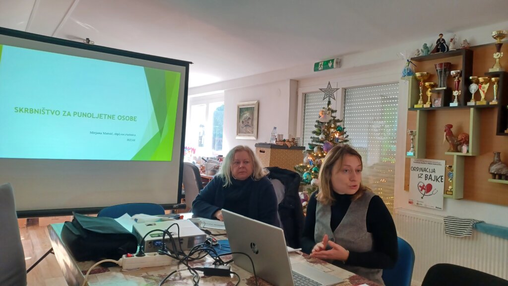 Održano predavanje na temu skrbništva u Udruzi “Maslačak” Križevci