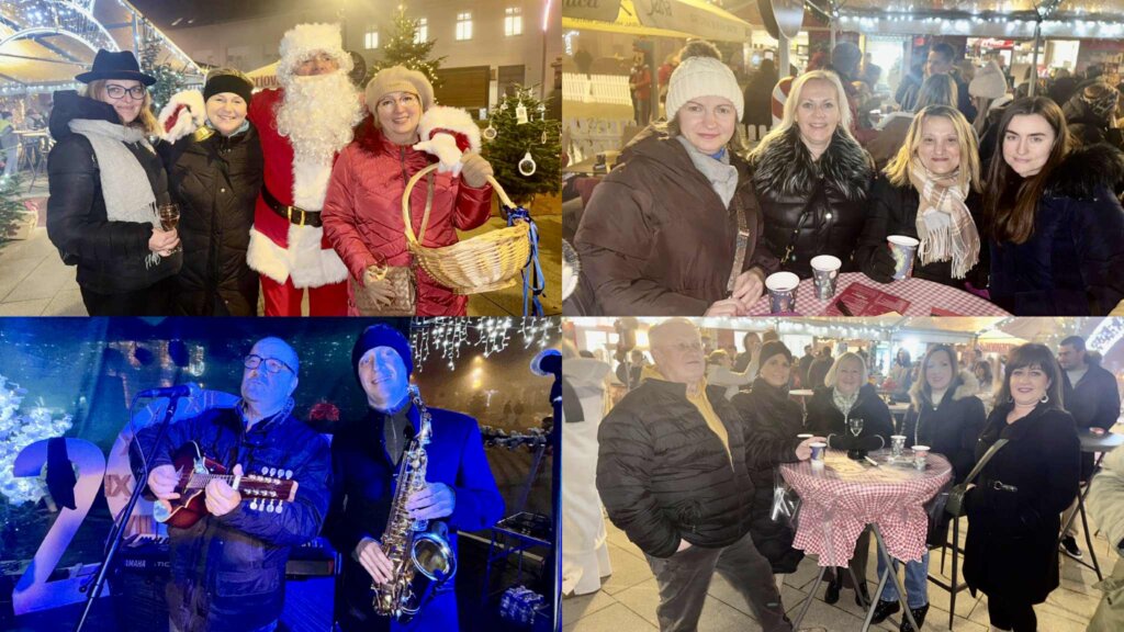 [FOTO/VIDEO] Klapa Sol nastupila na križevačkom Adventu