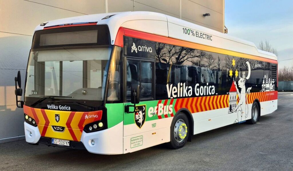 Velika Gorica od siječnja 2026. uvodi električne autobuse