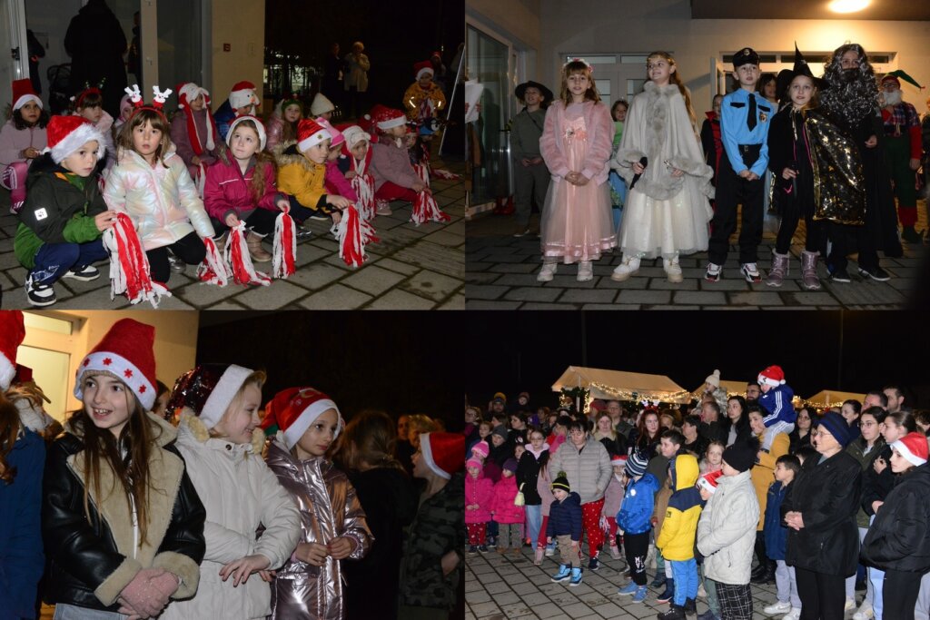 [FOTO/VIDEO] Vrtićanci, učenici, Češka beseda Zagrebačke županije i sveti Nikola na Adventu u Dubravi