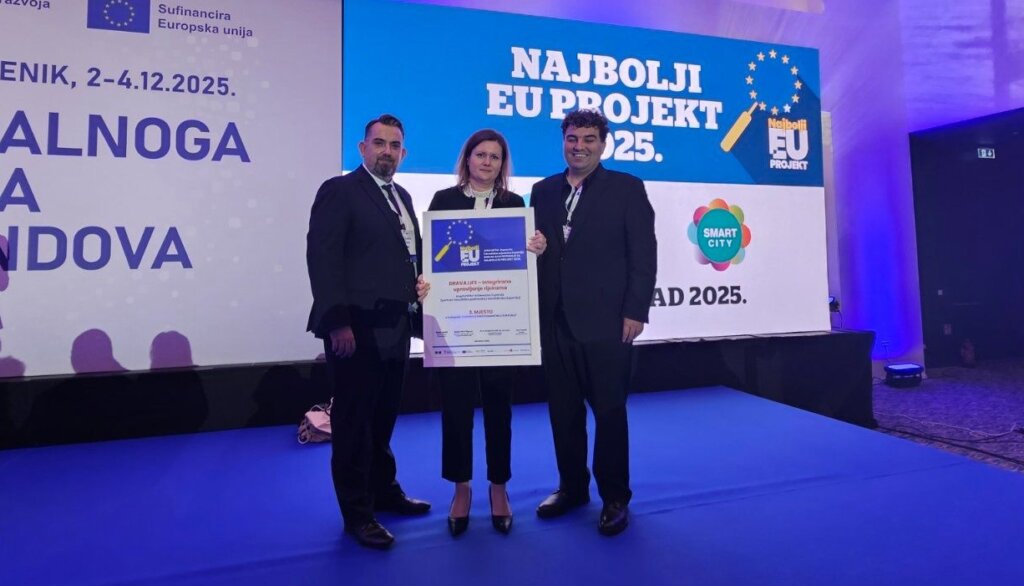 Projekt DRAVA LIFE osvojio 3. mjesto na Danima regionalnoga razvoja i EU fondova 2025.