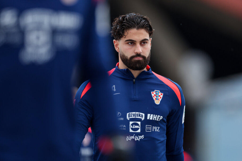 Zagreb: Trening Hrvatske Nogometne Reprezentacije Joško Gvardiol