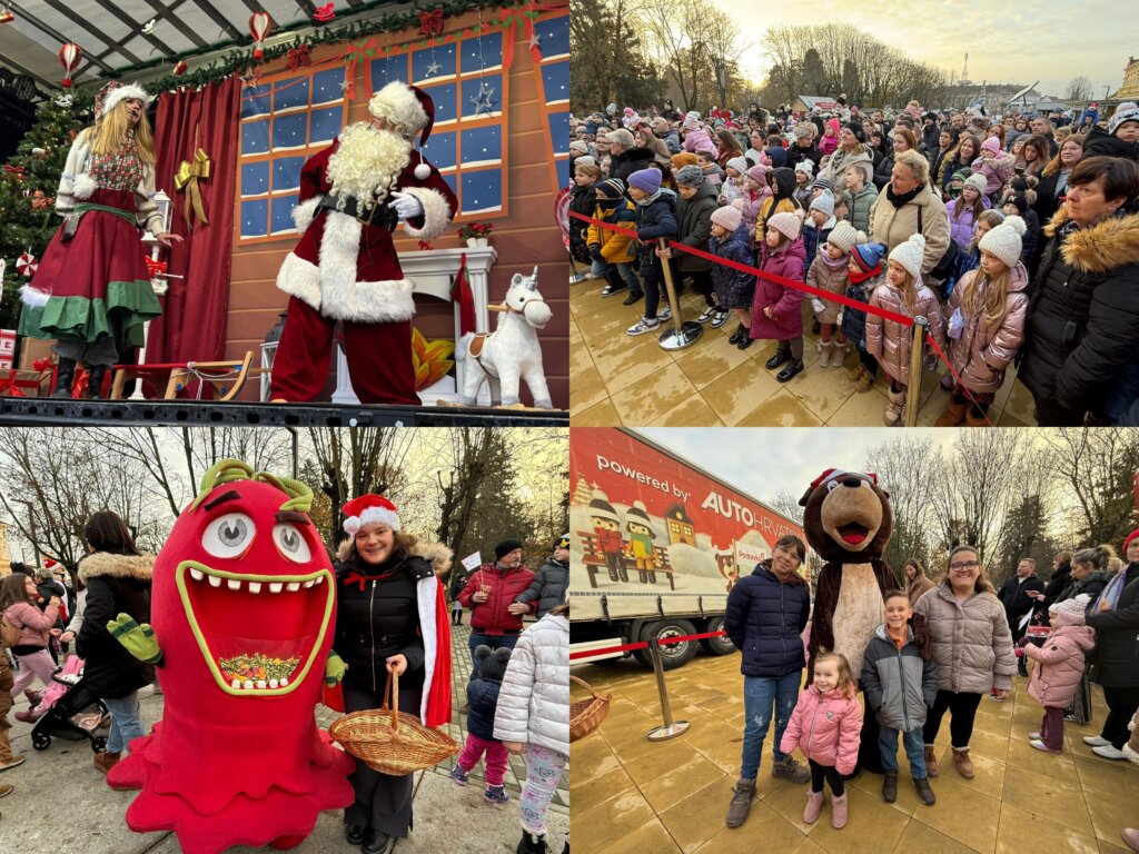 [FOTO] Sveti Nikola i kamion Djeda Mraza oduševili mališane u Koprivnici