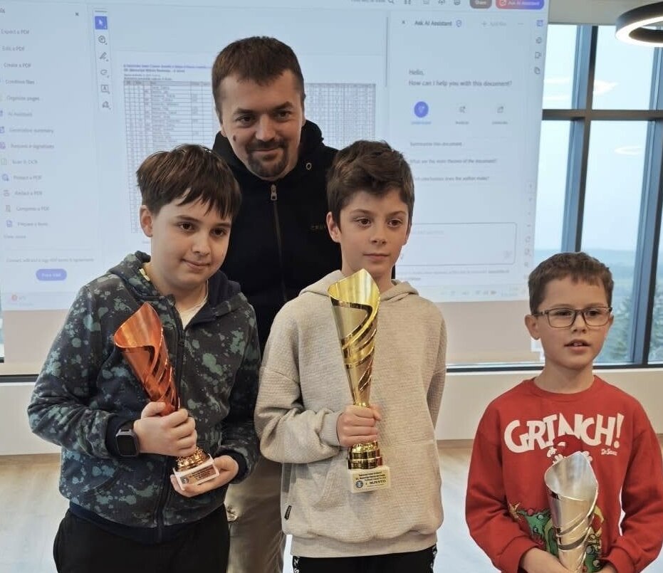 ŠAH Memorijalni turnir Mišel Bertusi održan u Križevcima