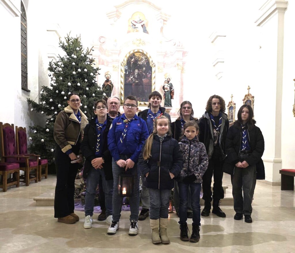 Križevci: Betlehemsko svijetlo mira stiglo u crkvu sv. Ane