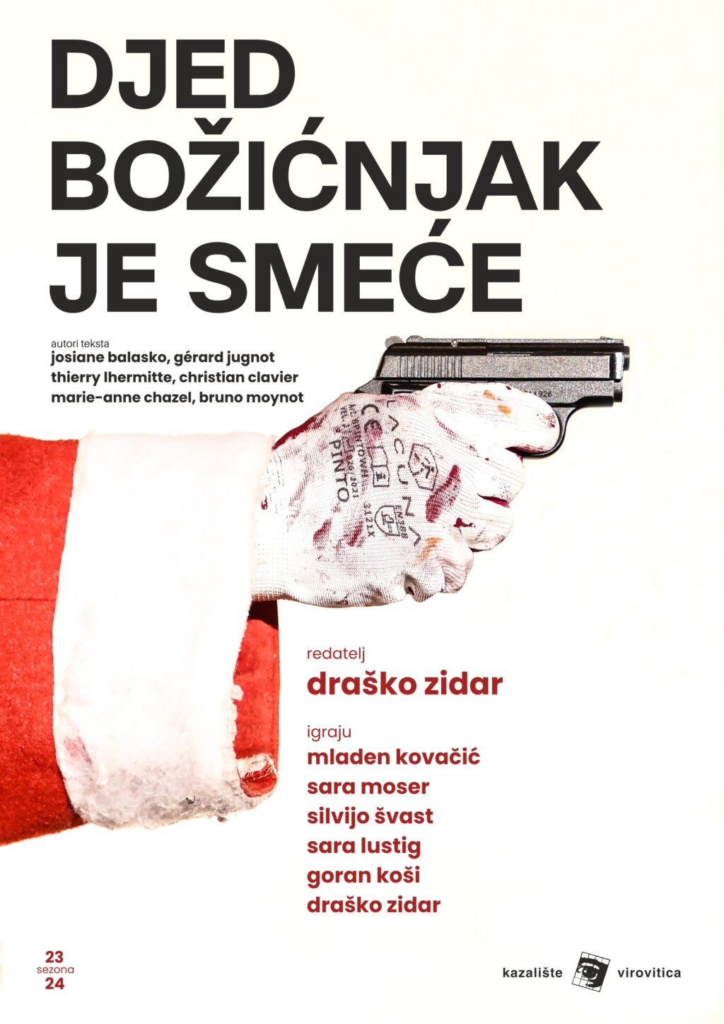 Djed Bozicnjak Je Smeće Plakat Web