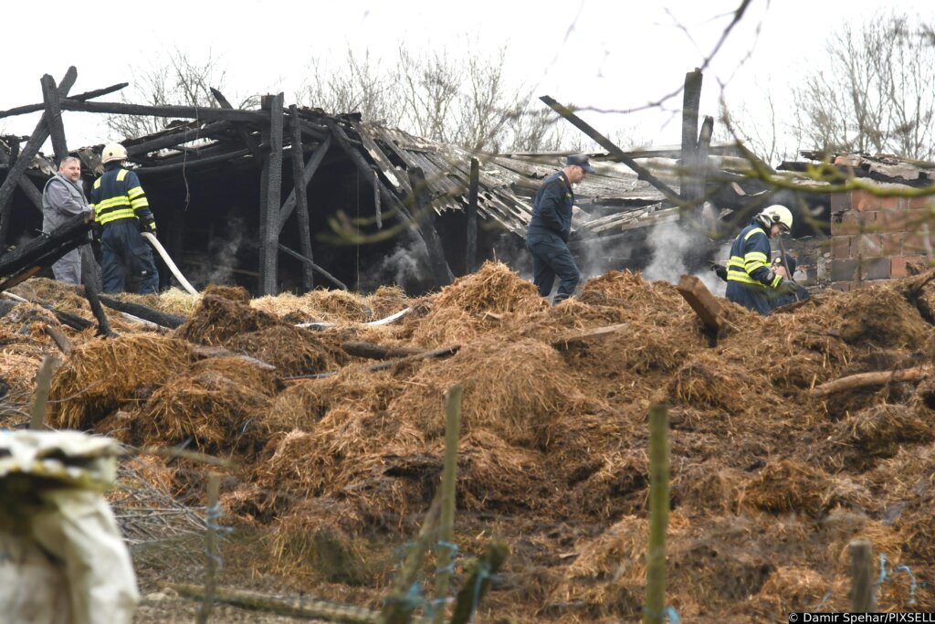 Poznat uzrok požara na obiteljskom poljoprivrednom gospodarstvu