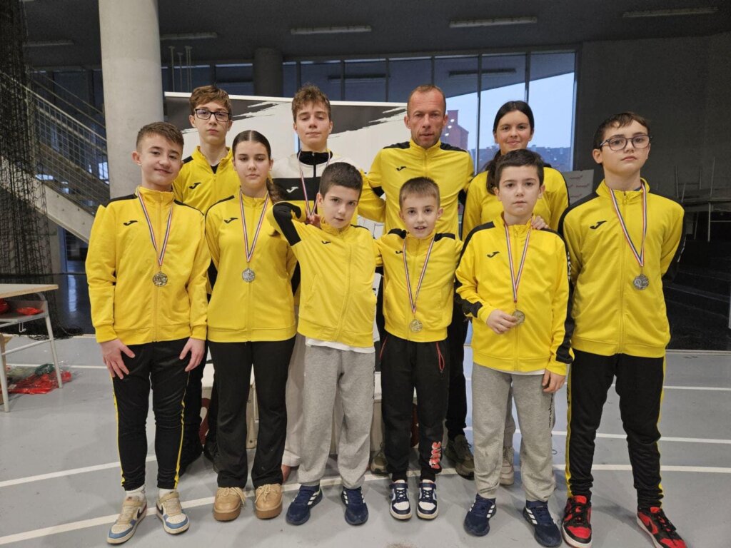 Osam medalja za članove Karate kluba KTC