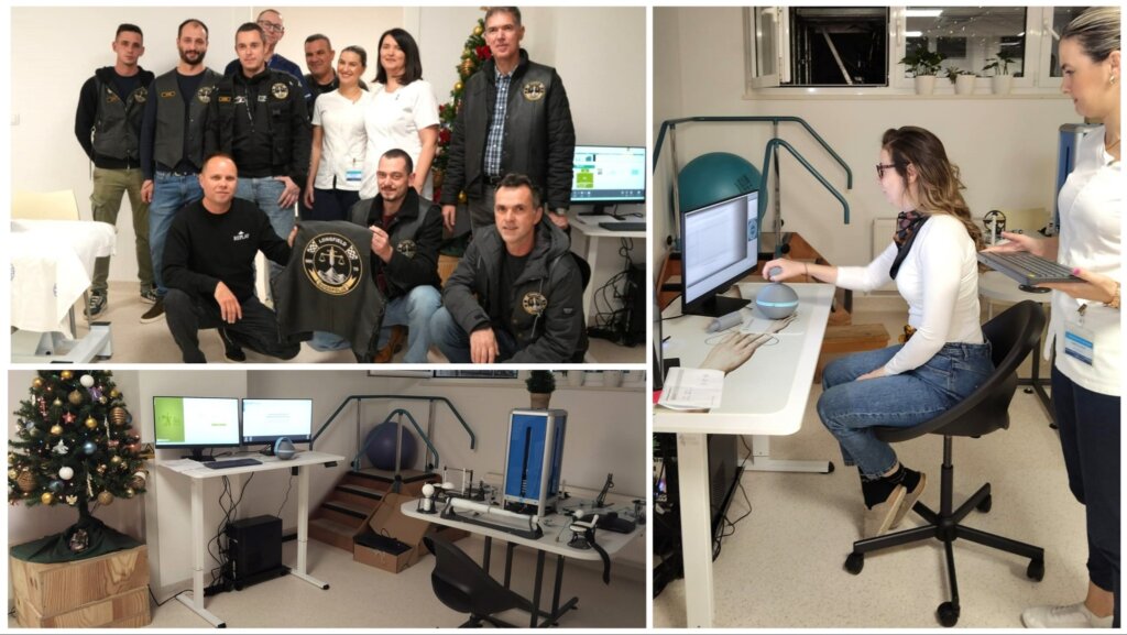 Članovi MK Longfield donirali robotski uređaj za rehabilitaciju šake KBC-u Split