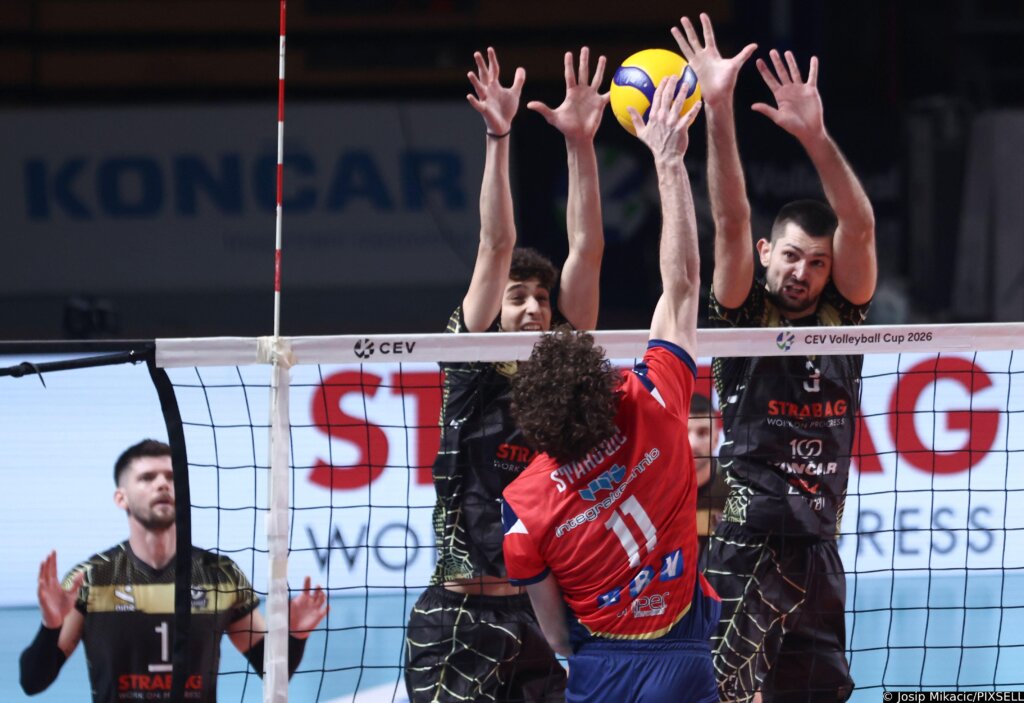 Odbojkaši Mladosti izgubili od Crvene zvezde