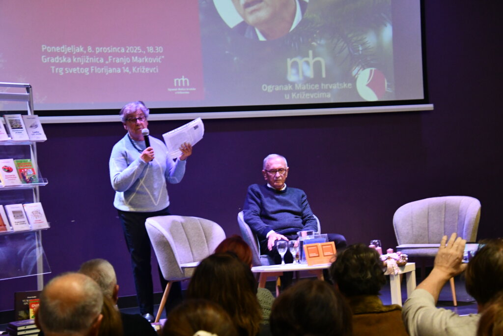[FOTO] Književna večer održana u Križevcima