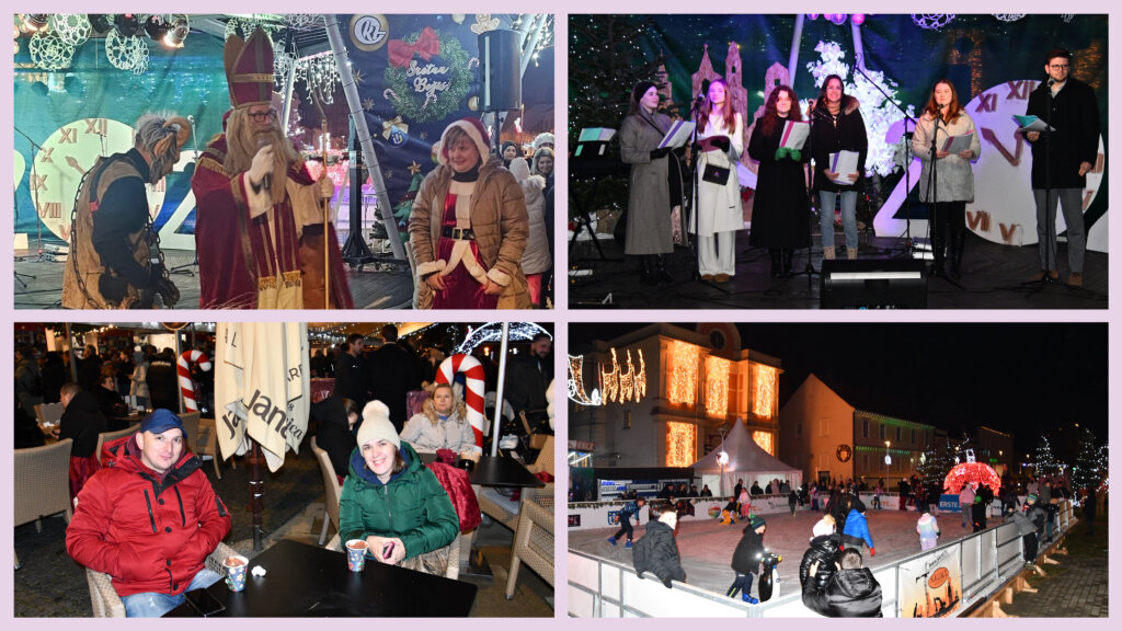 [FOTO/VIDEO] Kršćanske adventske pjesme i sveti Nikola u Križevcima