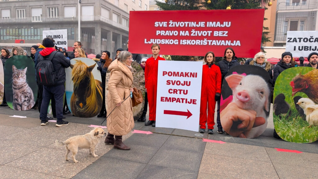 Prijatelji životinja održali dojmljiv performans povodom Međunarodnog dana prava životinja