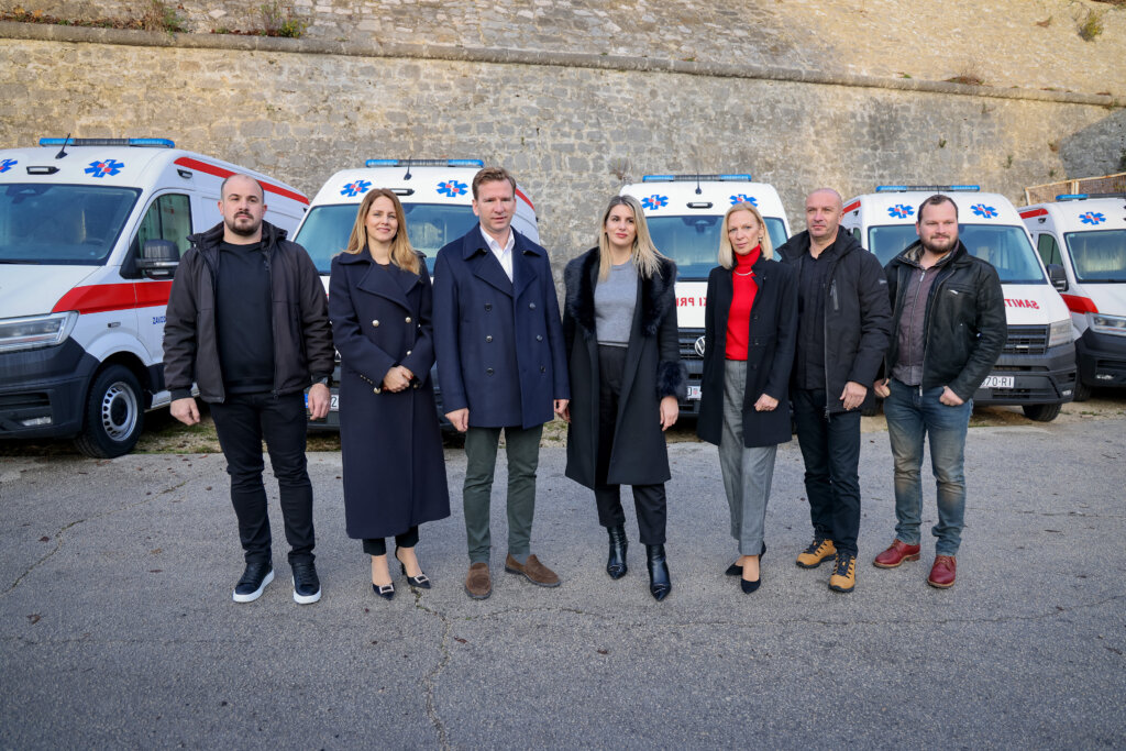 Sedam novih vozila za sanitetski prijevoz Zadarske županije