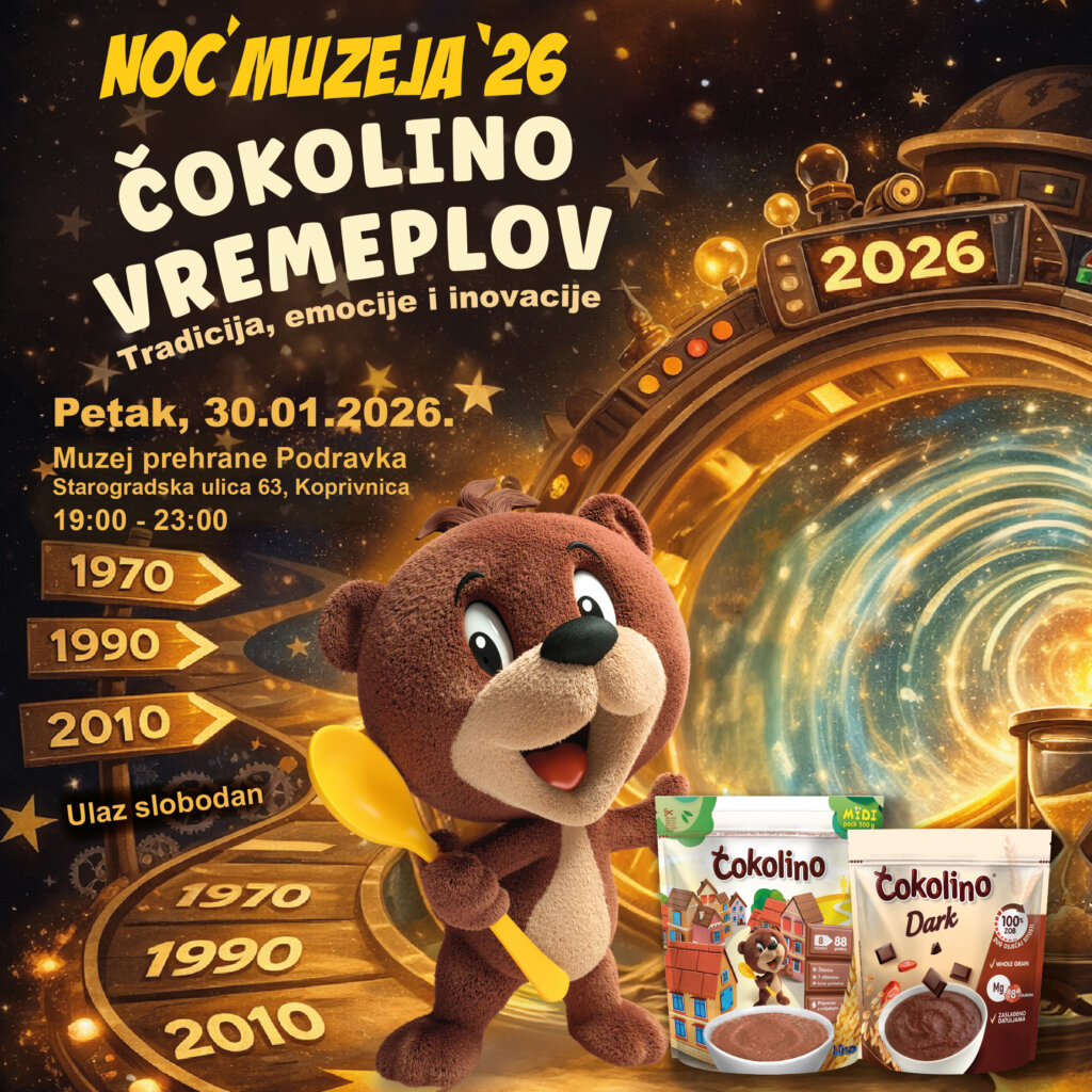 Čokolino Je Glavna Zvijezda Podravkine Ovogodišnje Noći Muzeja