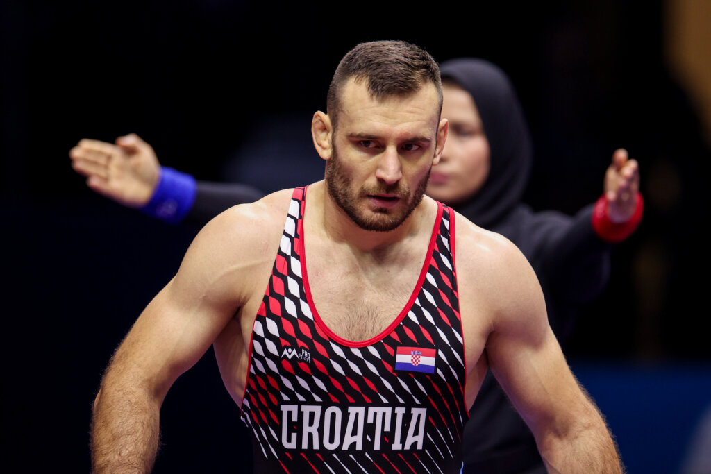 Zagreb: Svjetsko Prvenstvo U Hrvanju 2025., Kvalifikacije Grčko Rimski Stil, 87 Kg, Patrik I. Gordan Ivan Huklek