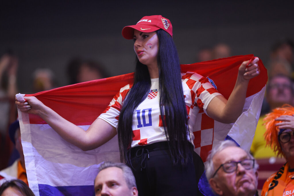Susret Švedske I Hrvatske U Prvom Krugu Ehf Europskog Prvenstva,navijači