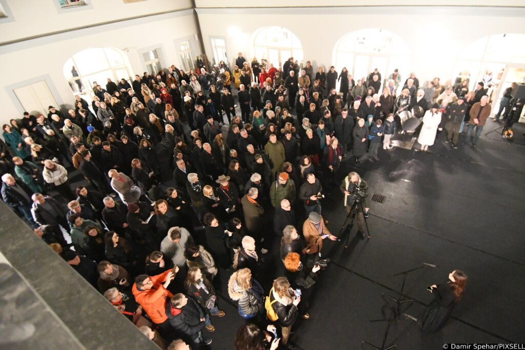 U Bjelovaru Otvorena Izložba "vojin Bakić: Princip Nade" Povodom 110. Obljetnice Rođenja Autora