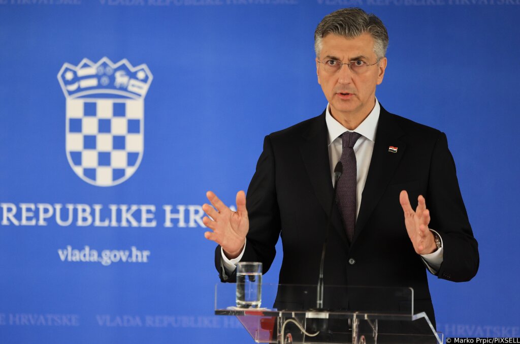 Zagreb: Andrej Plenković I Mathias Cormann Dali Izjave Medijima