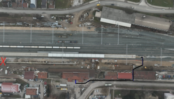 Novi Pristupni Put Za Pješake Kolodvor Koprivnica