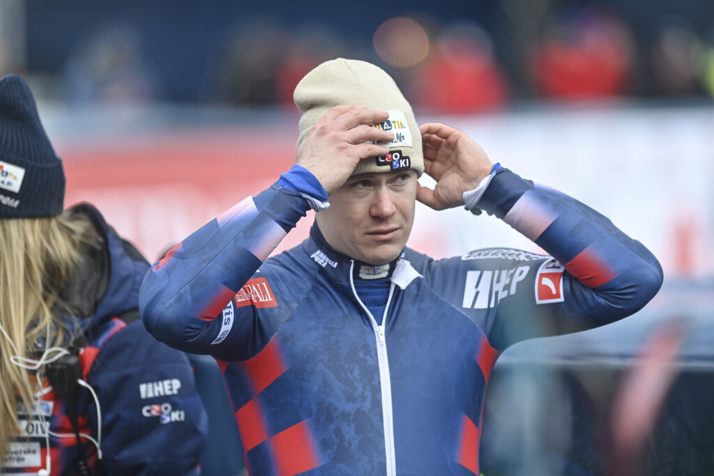 Saalbach: Nastup Hrvatskih Skijaša U Drugoj Vožnji Slaloma Na Svjetskom Skijaškom Prvenstvu 2025 Filip Zubčić